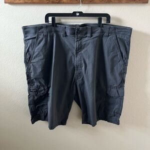Wrangler Men’s Big & Tall Cargo Shorts | Waist 46 | Grey